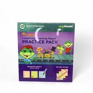 Leap Frog Learning Paper Practice Pack Reader Read & Write Series New LeapReader